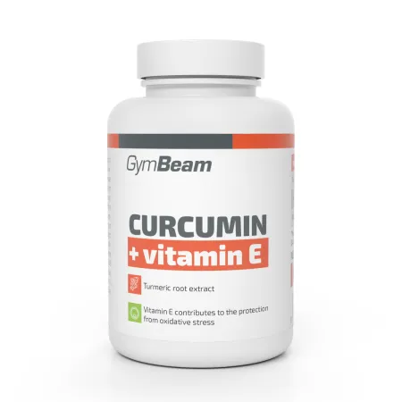  Kurkumin + E-vitamin - GymBeam
