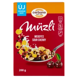   Cerbona meggyes mzli 200 g