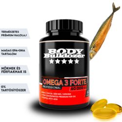  Bodybulldozer Omega 3 Forte Professional 60 kaps - BodyBulldozer
