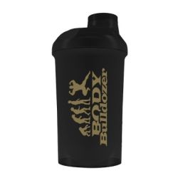   Shaker BODYBULLDOZER fekete arany 500 ml - BodyBulldozer