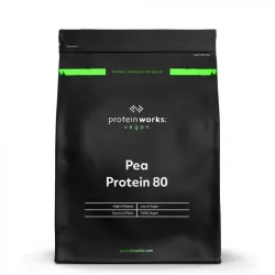  The Protein Works Pea Protein 80 zesitetlen fehrje