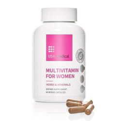  Usa Medical Ni Multivitamin nvnyi kivonatokkal 60 db